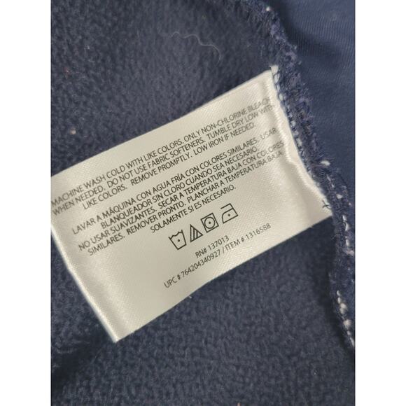 Orvis Womens Large Plaid Tartan Red Blue‎ Shacket Jacket Fleece Lined 1316588 - Picture 5 of 10